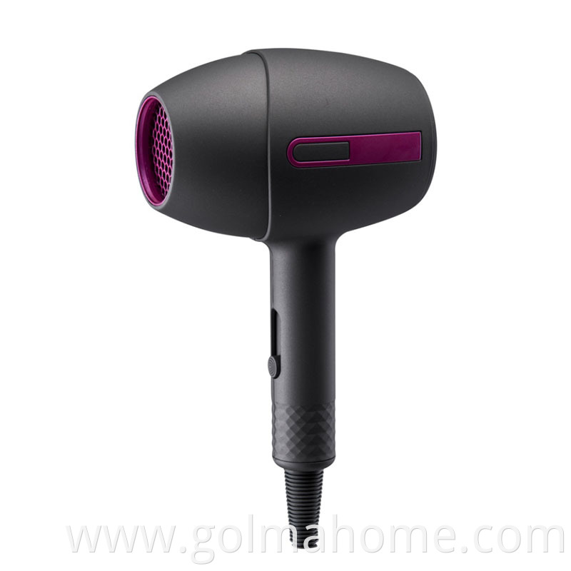 New Style Professional Salon Infrared Hair Dryer Fast Drying Low Noise Aluminum 1800W DC Motor Hair Blower